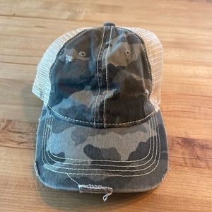 C.C dark camo womens hat